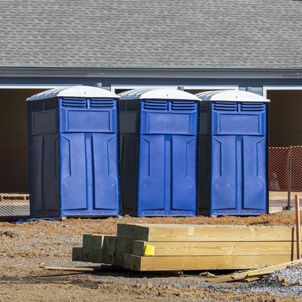 are there different sizes of portable toilets available for rent in Aurora